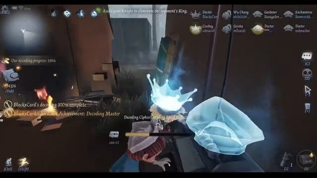Tarot mode, better than Normal Match!! Gardener Identity V Gameplay