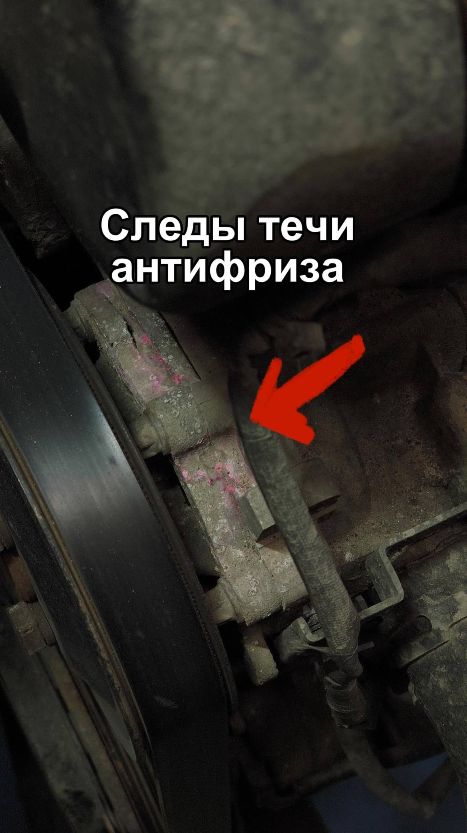 Почему важно заменить помпу, если она течёт? Chevrolet Orlando💧⚠️