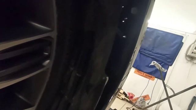 RANGE ROVER VOGUE снятие переднего бампера