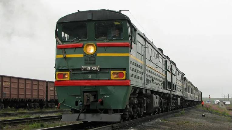 Пневматическая схема тепловоза 2ТЭ10В.