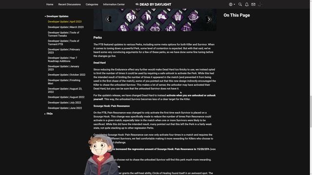 Post-PTB changes are VERY good! | Dead by Daylight