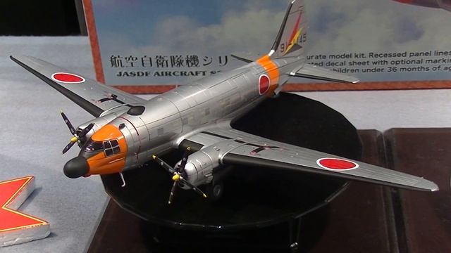 航空自衛隊 C-46ECM（Curtiss C-46 Commando）：全日本模型ホビーショー2014
