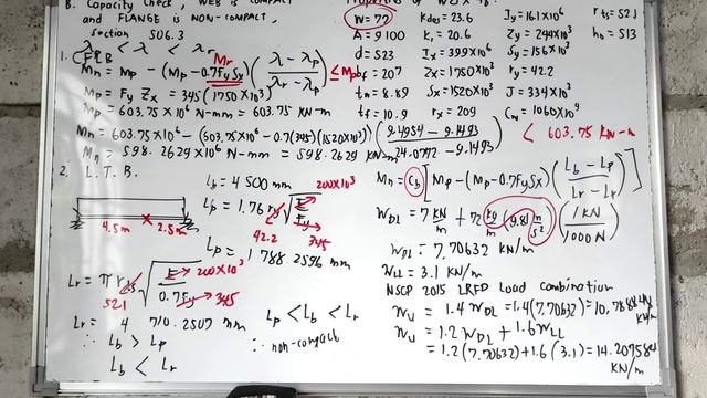Design of Flexural Members (LRFD) Problem No. 2