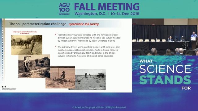AGU Fall Meeting 2018 - H24A: The Walter B. Langbein Lecture