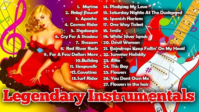 LEGENDARY INSTRUMENTALS !! Oldies But Goodies - Golden instrumentals playlist