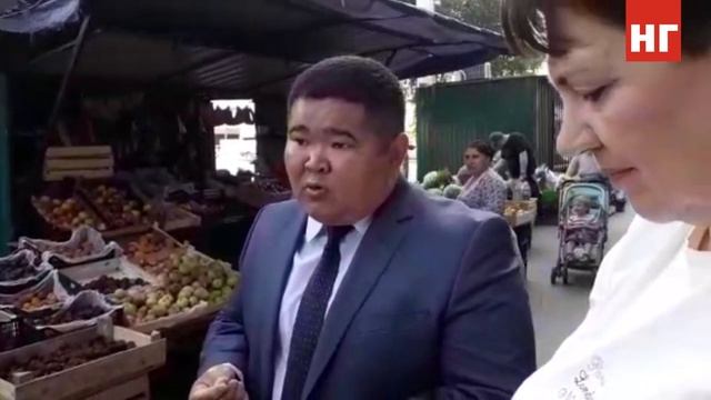 Снос киосков и вагончиков в Костанае