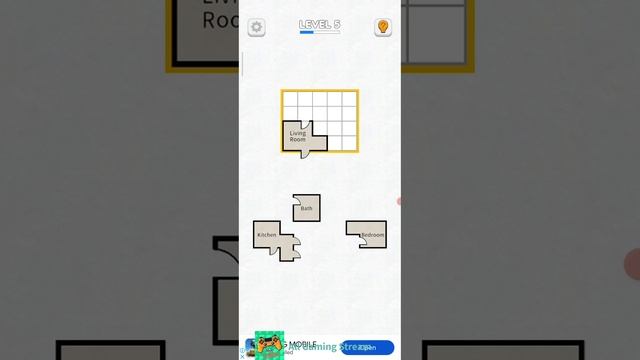 Room Sort-Floor Plan Game Level 5 Gameplay Walkthrough Solution