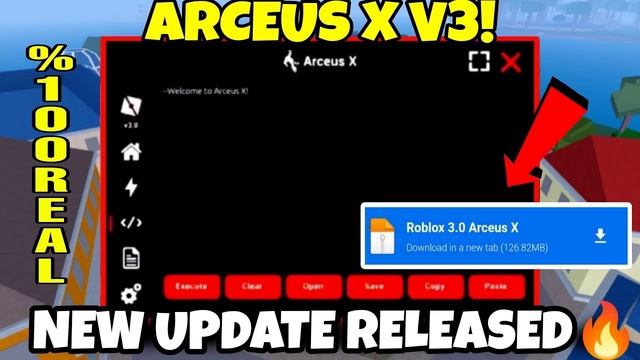 Download Roblox Mod Arceus x V3 Mediafire Link 17 November Arceus X v 2 1 4 Update   2022