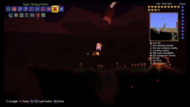Terraria PS4 - Part 14 - Stardust Dragon Staff V All 3 Mech Bosses In Expert