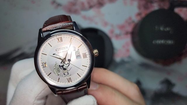 Citizen Eco-Drive Disney Steamboat Willie Mickey Mouse