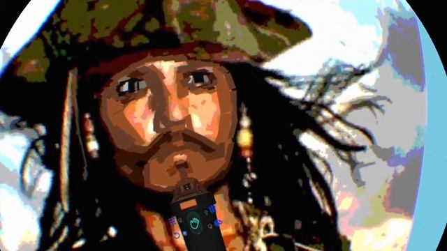 CoolPaintr VR - Demo - Painting Capt. Jack Sparrow
