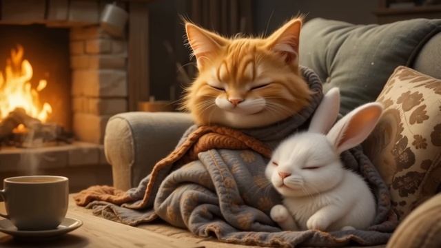 [Critter Quest] Sweet Cat Cooks for His Bunny Friend! 🐱🍲🐰  #CatCookingFood #CutePets #FunnyAnimal