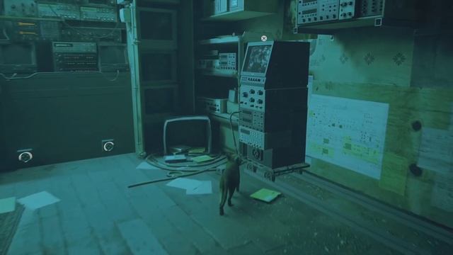 Stray: The Flat. “Enter the door, Turn On, Find a body“ puzzle solution