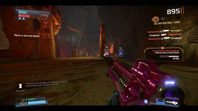 DooM 2016 Sector Infernal ! Combat Shotgun + Vortex Rifle