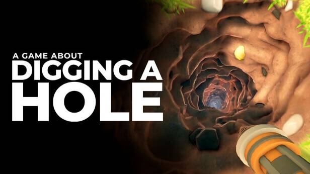 A Game About Digging A Hole - прохождение с Лёнчиком  СТРИМ 1