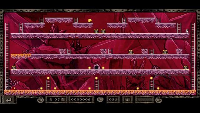 56. Lode Runner: The Legend Returns [Splatter Bomb] (Level 56)