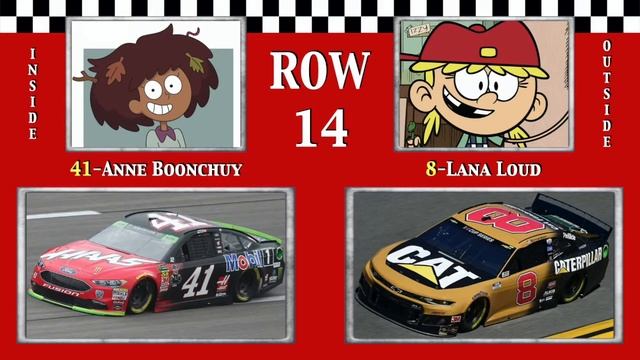 (NASCAR TOON CUP FANFIC) 2020 Metal Mulisha 400 Starting Grid