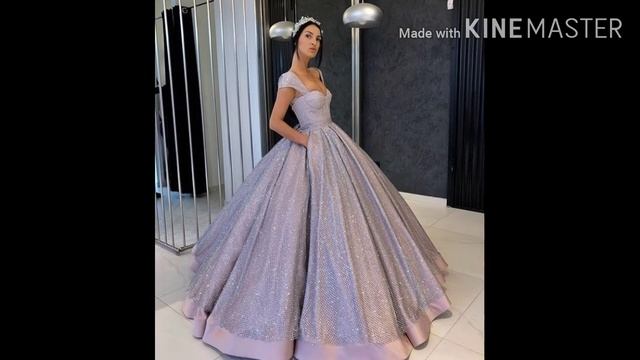 Party wear gown design in which every girl will look like Princess