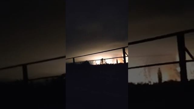 Испытание плазменного оружия "Зевс" при ударе по украинскому Павлограду.