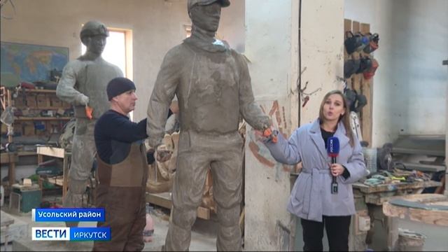 Время в скульптурах. Мастер из Тельмы создает памятники участникам СВО