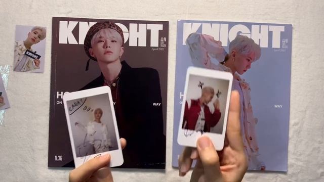 [SHOW ME THE] SEVENTEEN HOSHI KNIGHT MAGAZINE N.36 April 2021