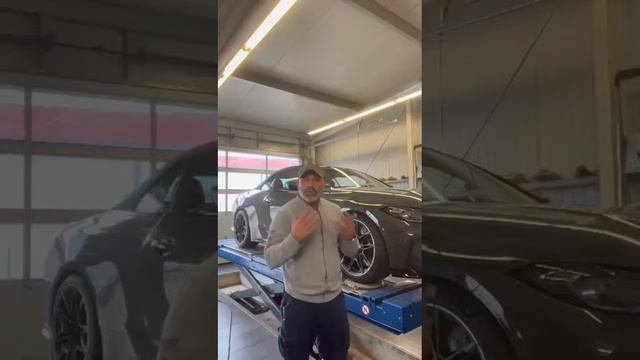 BMW M4 Competition Cabrio Tieferlegung mittels H&R Gewindefedern