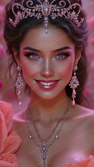 Girl in jewelry