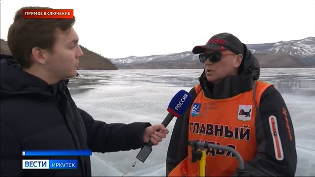 Прямое включение: "Ловля на мормышку со льда"