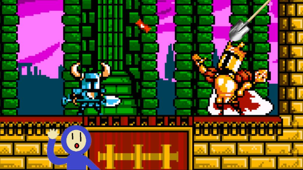 Я здесь всех УРОЮ!!!-Shovel Knight