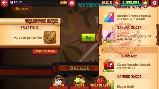 Fruit Ninja Cheats - Fruit Ninja Hack