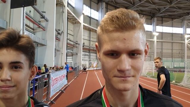 Ранэль Шафиков, Кирилл Белекеев, Адель Хисамиев - лауреаты 1000 талантов - призёры ВС по многоборью