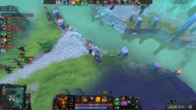 TI13 - Earthshaker Dota 2 Gameplay Miracle with 21 Kills - Bali Major