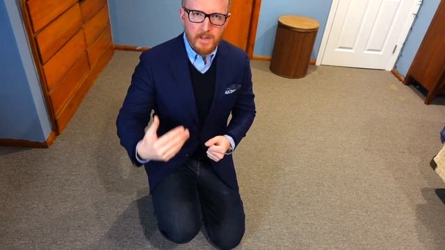 Dressing In Monochromatic Outfits: Navy Blue