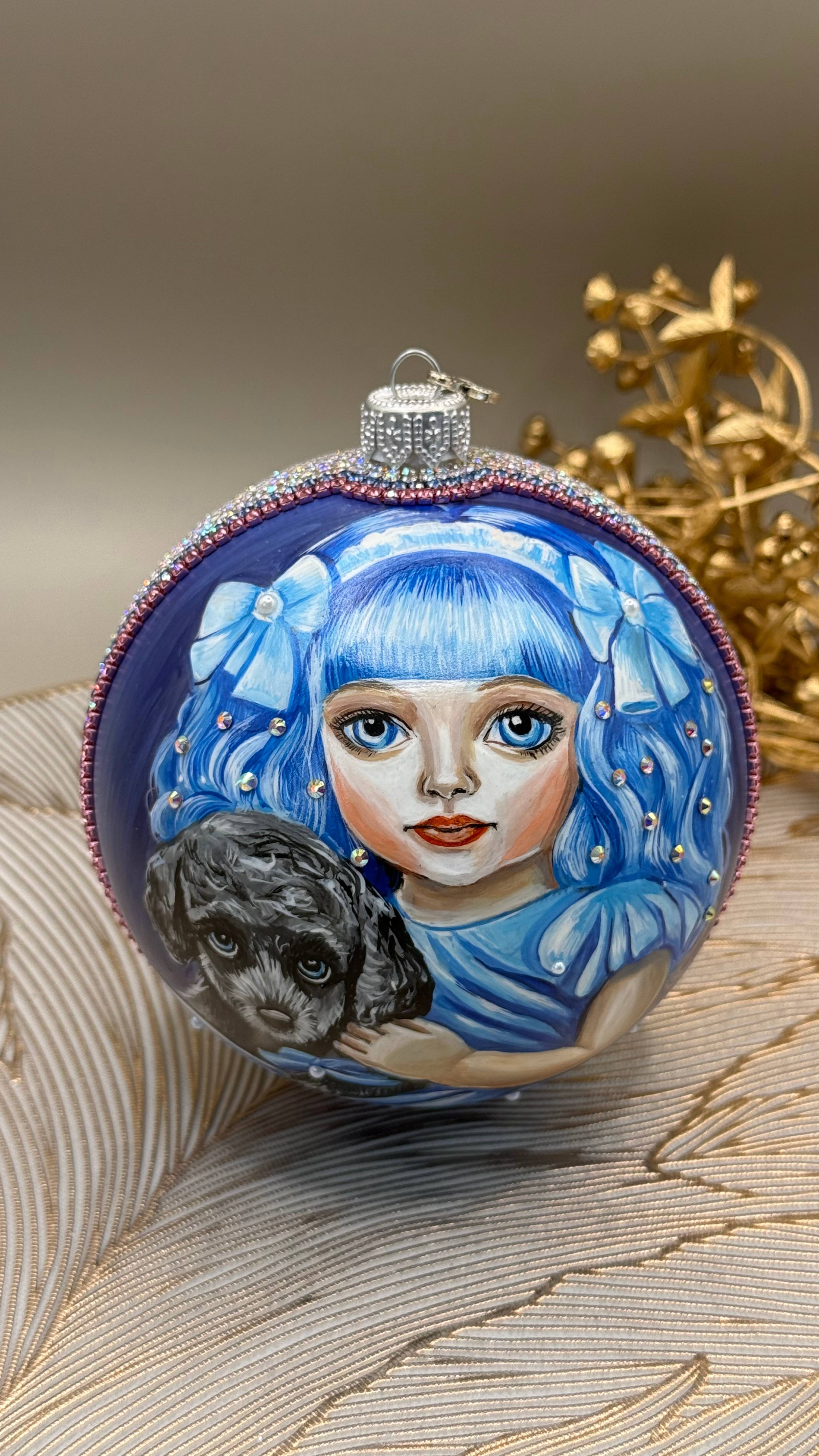 Елочный шар «Мальвина»