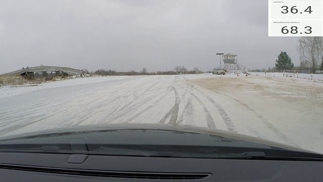 SMC Race wintercup, автодром Калининец, onboard VW Tiguan.
