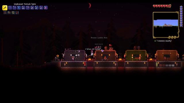 Ape's God Blessed Terraria Playthrough | 5 | The dreaded blood moon...