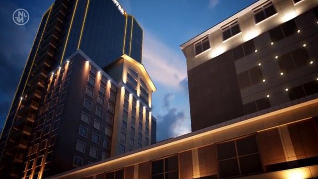 Найт Лайт _ медиафасад _Ситицентра__ Новосибирск