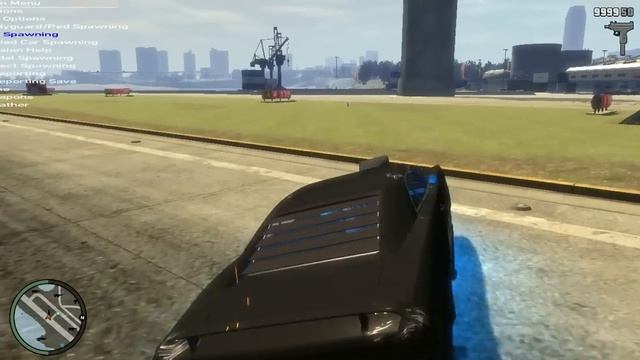 Gta iv Wheeling the dukes car with my mate
