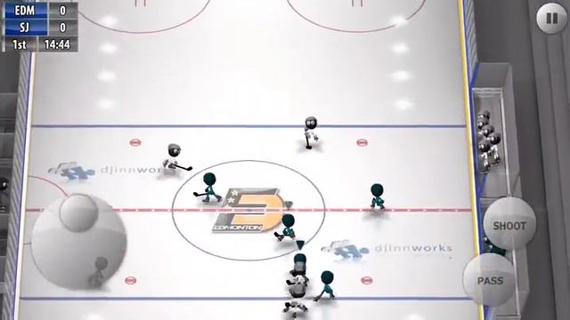[Stickman Ice Hockey] Amazing goal