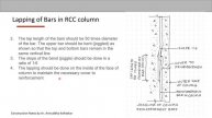 lapping of reinforcement in column