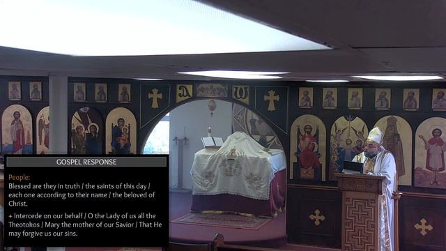 Divine Liturgy - December 3, 2023