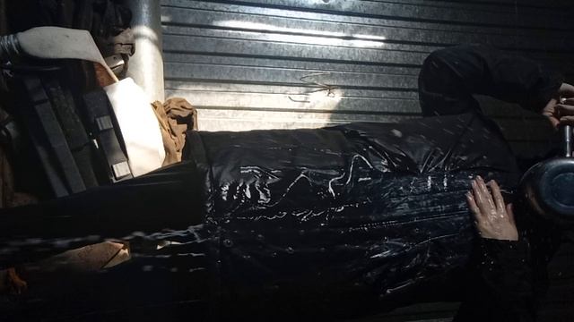 Russian Home Wetlook - rhw. Winter is in full swing #wetlook Skater shower fully clothed