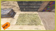 Rust Skins | Forest Camo Net Rug, Mili Kilt & Gloves, Molten SM Box, Wasteland AR, Puzzle Door #249