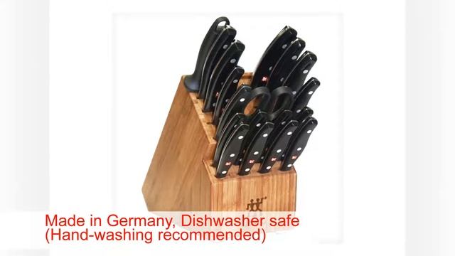 Zwilling J.A. Henckels Twin Signature 19-Piece Knife Set with Block