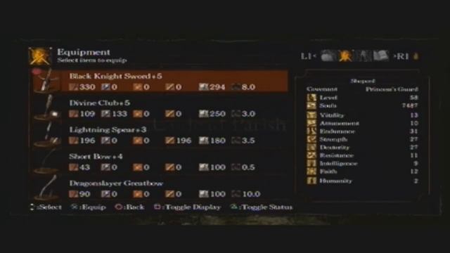 19) Dark Souls pro Walkthrough. -Taking LordVessel To Snake & Exploring Forest Of Siff-