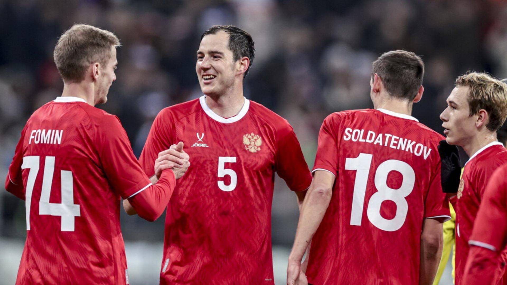 Сборная России одержала семь побед подряд с общим счетом 31:0