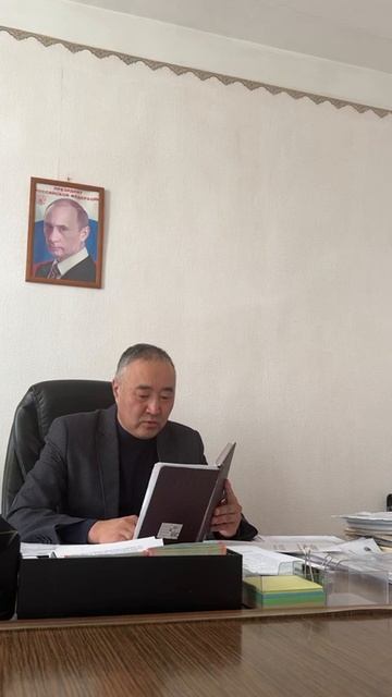 Первый заместитель мэра МО "Баяндаевский район" Афанасий Дмитров