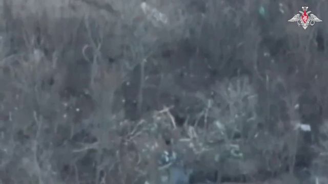 Уничтожение расчёта миномёта ВСУ артиллеристами ГрВ «Запад»