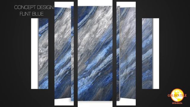 Caspian Blue Serenity Granite 60 x 120 Glossy Glazed Polished