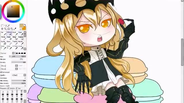 チャリオットChariot [BRS] Speedpaint Chibi version